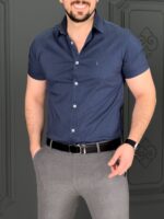 پیراهن 040224 POLO آبی نفتی - Image 3