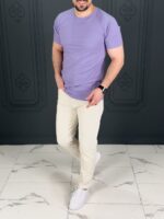 تیشرت 170111 MANGO بنفش - Image 2