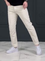 شلوارجین 39901 FEAR OF GOD کرم - Image 4