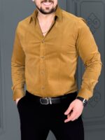 پیراهن 030802 AKOMOD عسلی - Image 3
