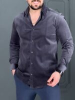 پیراهن 030802 AKOMOD خاکستری - Image 3