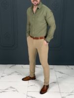 پیراهن 031601 VICO سبز - Image 3