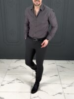 پیراهن 031601 VICO ذغالی - Image 3