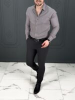 پیراهن 031601 VICO طوسی - Image 3