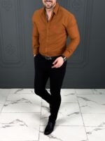 پیراهن 031601 VICO آجری - Image 3