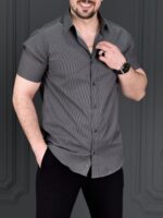 پیراهن 040140 AKOMOD طوسی - Image 2