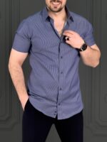 پیراهن 040140 AKOMOD  آبی - Image 2