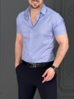 پیراهن 040140 AKOMOD  آبی روشن