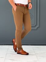 شلوار 020505 AKOMOD شکلاتی