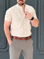 پیراهن 270123 AKOMOD  کرم