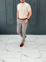 پیراهن 270123 AKOMOD  کرم - Image 3