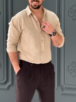 پیراهن 040201 CATCH کرم - Image 2
