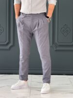 شلوار 4195 ZARA طوسی - Image 2