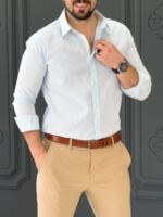 پیراهن 031614 VICO آبی آسمانی - Image 2