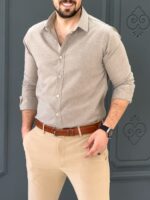 پیراهن 031614 VICO خاکی
