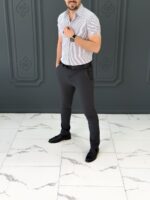 پیراهن 041108 AKOMOD  سفید - Image 3