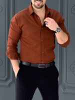 پیراهن 031616 VICO عنابی