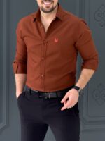 پیراهن 031616 VICO عنابی - Image 2