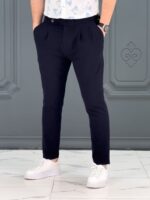 شلوار 4202 ZARA سورمه ای - Image 4