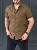 پیراهن 031615 GANT زیتونی - Image 2