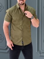 پیراهن 031615 GANT سبز - Image 2