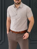 پیراهن 031619 VICO خاکی - Image 2