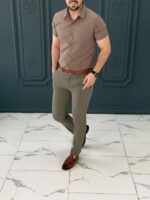 پیراهن 031619 VICO موکا - Image 3