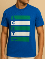 تیشرت 170503 Lacoste آبی - Image 2