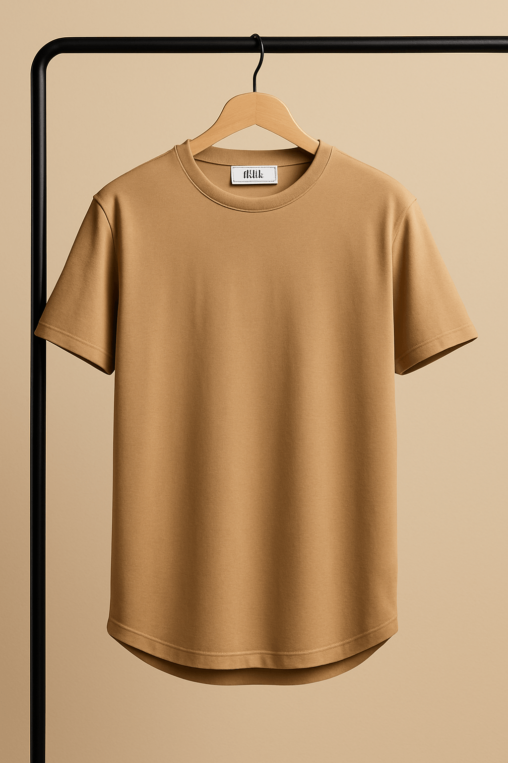 1 (17) تیشرت 170112 ZARA نسکافه ای - Image 1