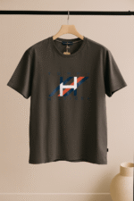 تیشرت 171608 TOMMY ذغالی