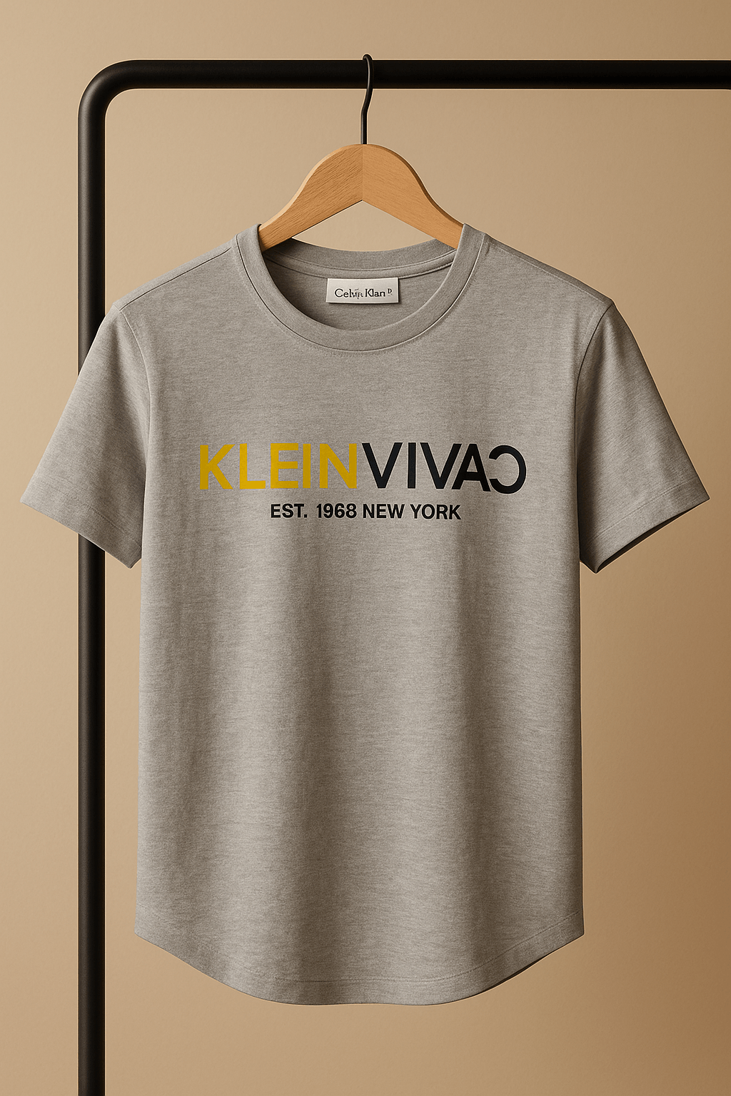 ChatGPT Image Sep 5, 2025, 05_25_29 PM تیشرت 171614 CALVIN KLEIN طوسی - Image 1