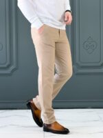 شلوار 270802 AKOMOD کرم - Image 4
