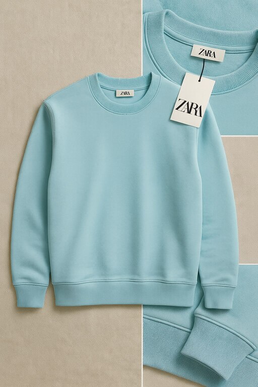 photo_5969845821379823960_w دورس 100101 ZARA آبی روشن - Image 1