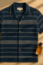 پیراهن 041306 PULL&BEAR سرمه ای