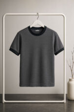 تیشرت 101116 PULL&BEAR ذغالی