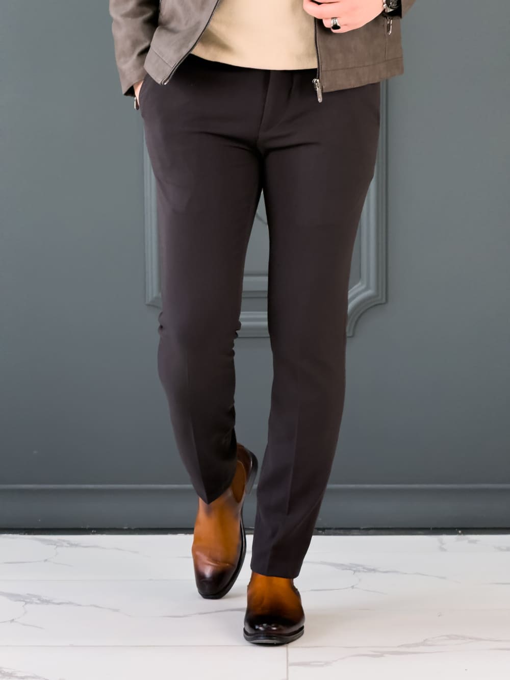 IMG_9089 شلوار ZARA 5713 موکا - Image 1