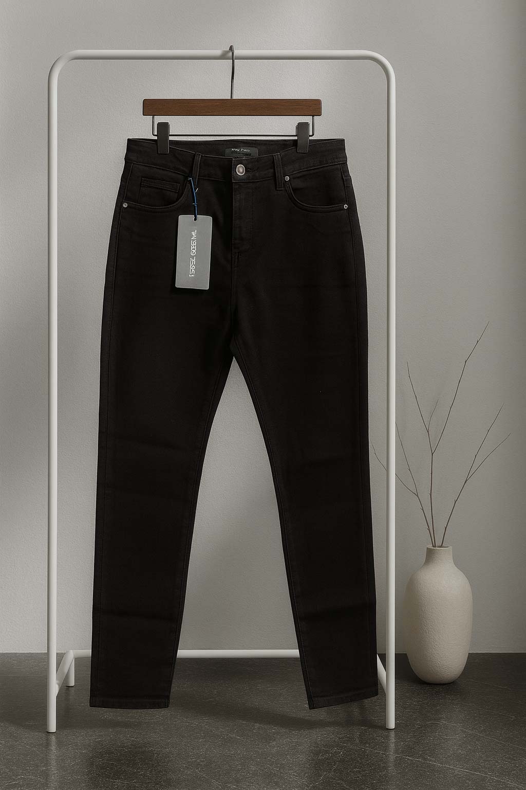 569934 شلوارجین 569934 SLIMFIT مشکی - Image 1