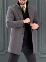 پالتو 270701 AKOMOD طوسی - Image 3