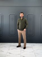 پلیور 060301 POLO زیتونی - Image 4