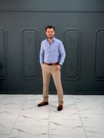 پیراهن 031634 VICO آبی روشن - Image 3