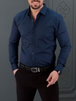 پیراهن 031634 VICO آبی نفتی