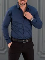 پیراهن 031634 VICO آبی نفتی - Image 2