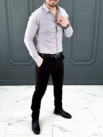 پیراهن 031634 VICO طوسی روشن - Image 3