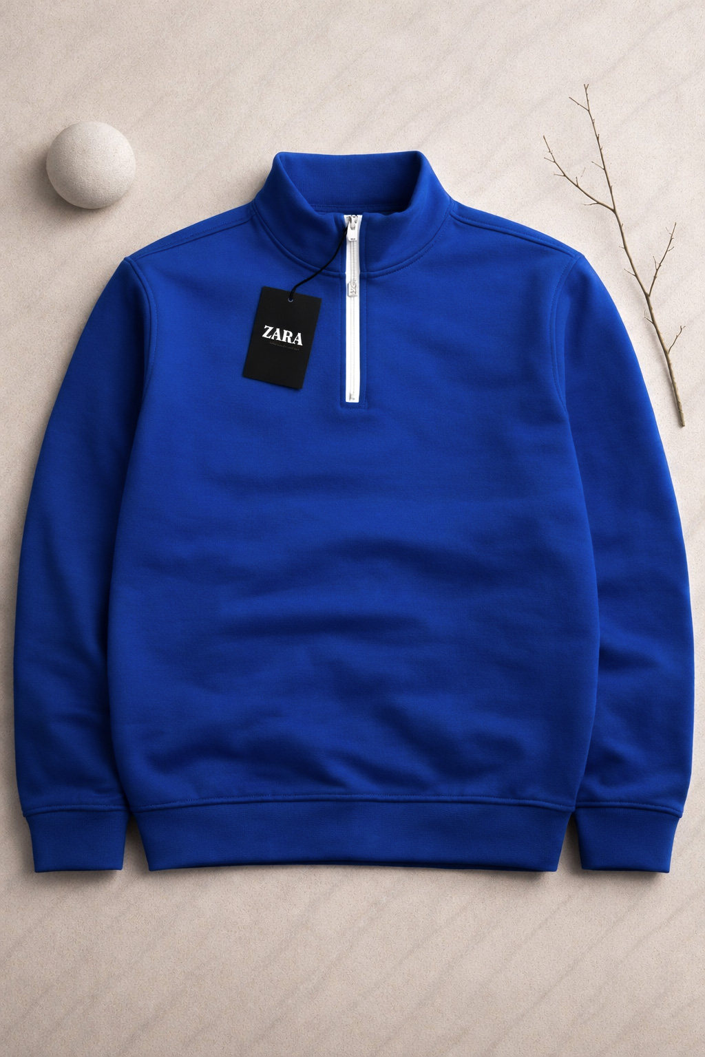 .2 نیم زیپ 100405 ZARA آبی - Image 1