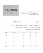 پیراهن کوتاه 00681 ‏کنفی‏ ‏نسکافه ای - Image 4