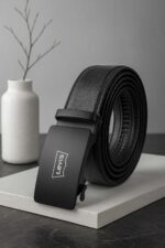 کمربند 200542‏ ‏چرم‏ LEVIS ‏مشکی