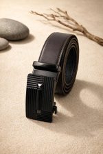 کمربند 200550 چرم قهوه‌ای