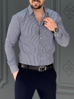 پیراهن 270507 AKOMOD آبی - Image 2