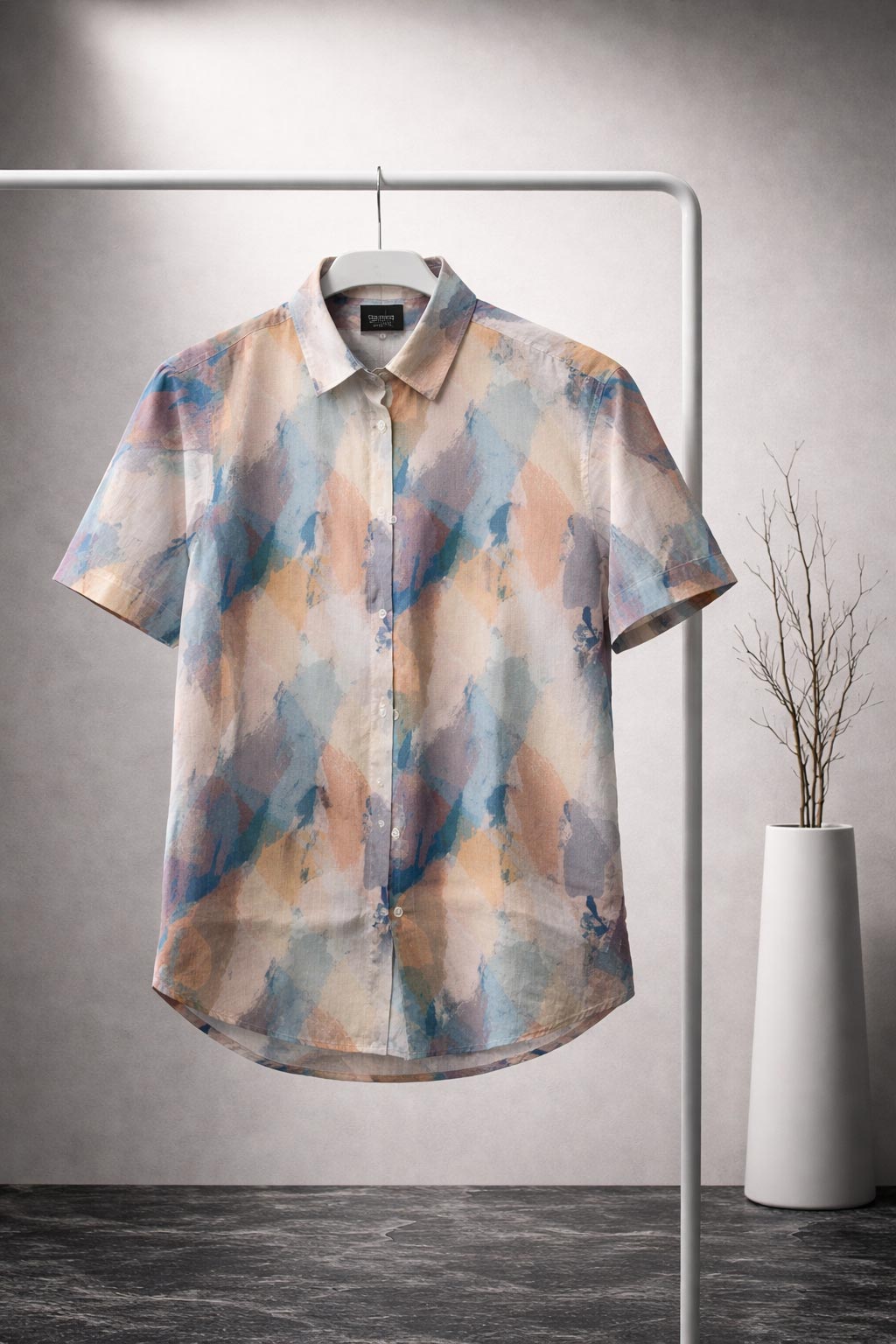 041511 (1) پیراهن 041511 هاوایی Bershka - Image 1