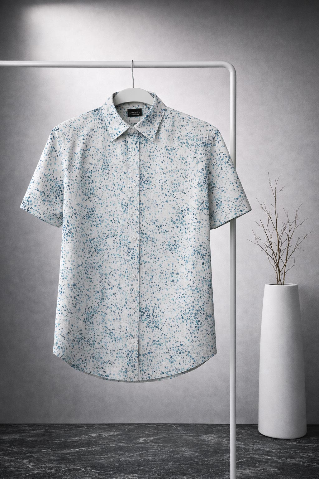 041519 (2) پیراهن 041519 هاوایی Bershka - Image 1